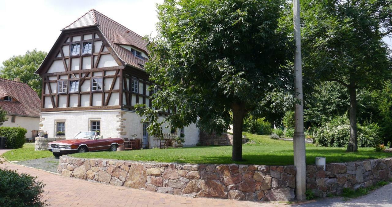 Ferienwohnung "Alte Bauernstube" Meißen المظهر الخارجي الصورة